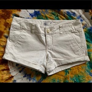 AMERICAN EAGLE khaki cotton chino shorts